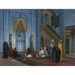 Mosquée Rüstem Pacha, Istanbul - Jean-Léon Gérôme | Reproduction Tableau Décoration murale affiche copie