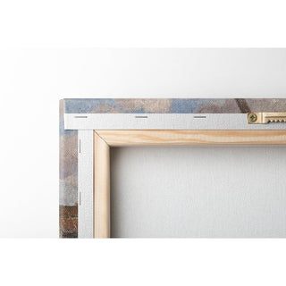 Moulin à vent et village en Belgique - Alfred Zoff | Reproduction Tableau Décoration murale affiche copie