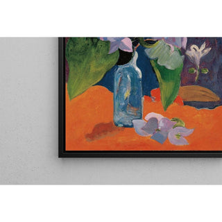 Nature morte avec fleurs et idole - Paul Gauguin | Reproduction Tableau Décoration murale affiche copie