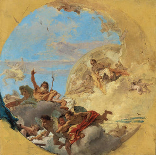 Neptune et les Vents - Giovanni Battista Tiepolo