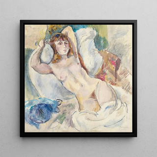 Nu sur un divan - Jules Pascin