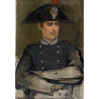 Officier de police de Florence - Venny Soldan-Brofeldt | Reproduction Tableau Décoration murale affiche copie