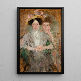 Olga Boznanska - Portrait of Two Young Ladies.webp