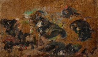 Olga Boznanska - Sketches of Dogs.webp