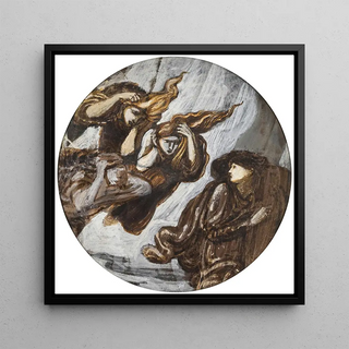 Orphée poursuivi par des Furies - Sir Edward Coley Burne-Jones