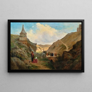 Paul Chardin - Jerusalem Kidron Valley with the Tomb of Absalom.webp