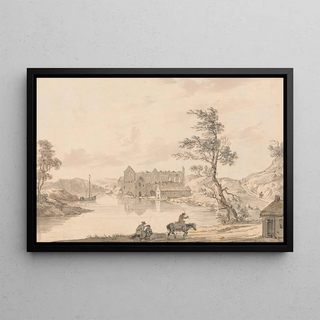 Paul Sandby - Askeaton Abbey near Limerick Ireland on the River Deel.webp