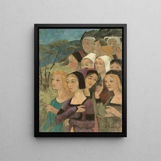 Paul Srusier - Fragment dcor ttes ou Une distribution des Pentacles.webp