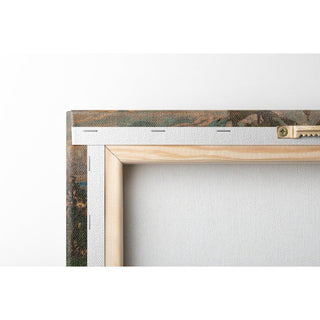 Paysage avec un village. Étude du nord de la Norvège - Anna Boberg | Reproduction Tableau Décoration murale affiche copie