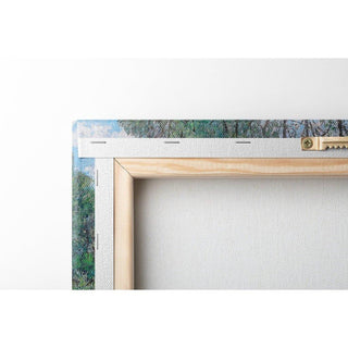 Paysage fluvial - Alfred Zoff | Reproduction Tableau Décoration murale affiche copie