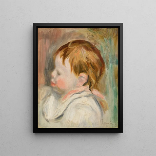 PierreAuguste Renoir - Babys Head Tte denfant profil gauche.webp