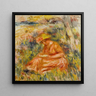PierreAuguste Renoir - Femme lisant dans un paysage.webp