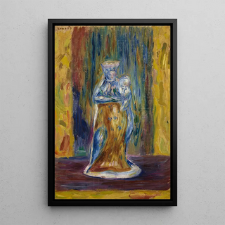 PierreAuguste Renoir - Vierge et enfant daprs une faence.webp