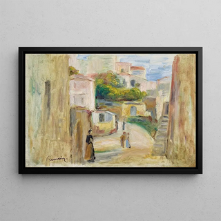 PierreAuguste Renoir - Vue de village Route Cagnes.webp
