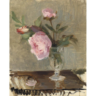 Pivoines - Berthe Morisot | Reproduction Tableau Décoration murale affiche copie