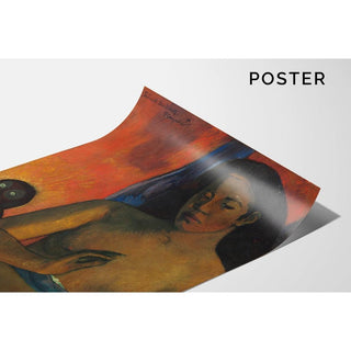 Poèmes Barbares - Paul Gauguin | Reproduction Tableau Décoration murale affiche copie