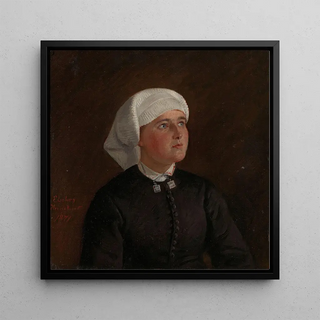 Adolph Tidemand - Portrait of Elseberg Herrestvedt.webp