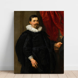 Portrait d'un homme, probablement Peter van Hecke - Peter Paul Rubens | Reproduction Tableau Décoration murale affiche copie