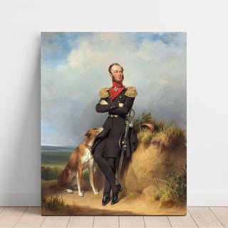 Portrait de Guillaume II par Kruseman | Reproduction Tableau Décoration murale affiche copie