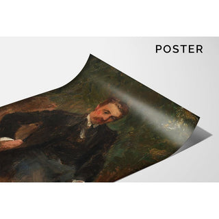 Portrait de Juhani Aho - Venny Soldan-Brofeldt | Reproduction Tableau Décoration murale affiche copie