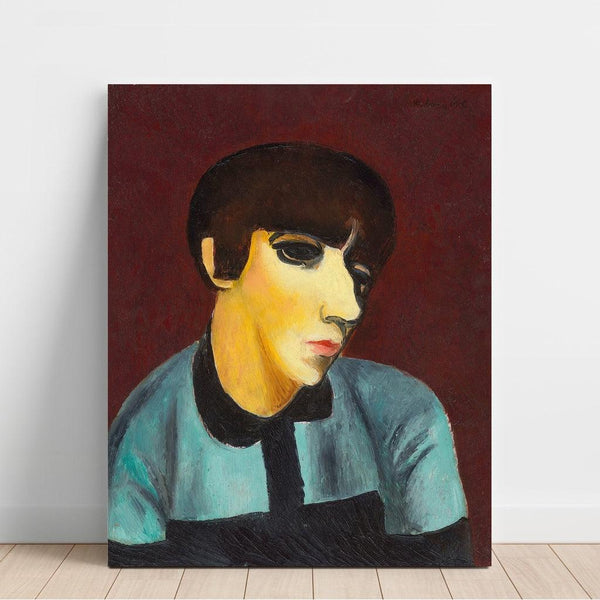 Reproduktion des Gemäldes Portrait von Frau Renée Kisling (1919) - Moïse Kisling