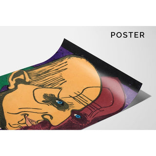 Portrait du docteur Bauer - Ernst Ludwig Kirchner | Reproduction Tableau Décoration murale affiche copie