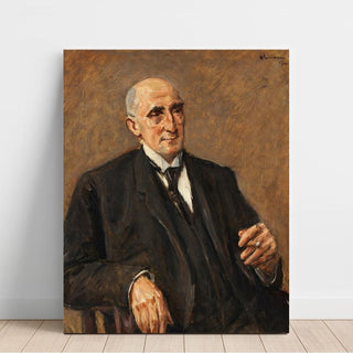 Portrait du fabricant de textile Carl Lewin - Max Liebermann | Reproduction Tableau Décoration murale affiche copie