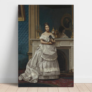 Portrait of Marie-Anne d'Escoubleau de Sourdis, Madame Charles-Joachim Lefèvre - Jean-Léon Gérôme | Reproduction Tableau Décoration murale affiche copie