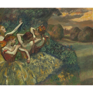 Quatre danseuses - Edgar Degas | Reproduction Tableau Décoration murale affiche copie
