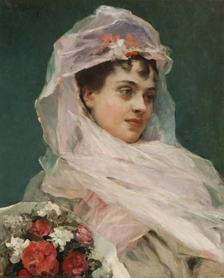 Raimundo de Madrazo y Garreta - Aline Masson con tocado de gasa.webp