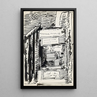 Reijer Stolk - Staande vrouw in een deuropening.webp