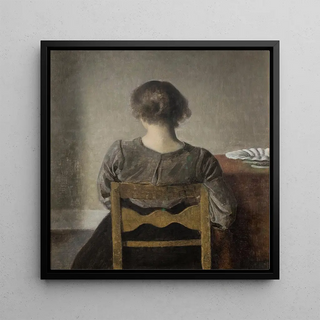 Repos - Vilhelm Hammershøi