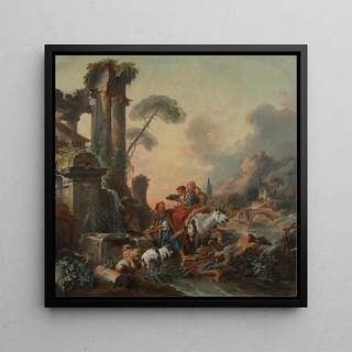 Repos au puits - François Boucher