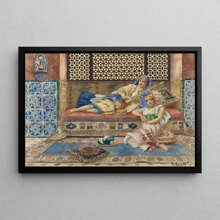 Rudolf Ernst - Harem song.webp