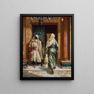 Rudolf Ernst - The Dozing Guard.webp