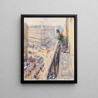 Rue Lafayette - Edvard Munch | Reproduction Tableau Décoration murale affiche copie