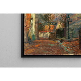 Rue à Montmartre - Raoul Dufy | Reproduction Tableau Décoration murale affiche copie