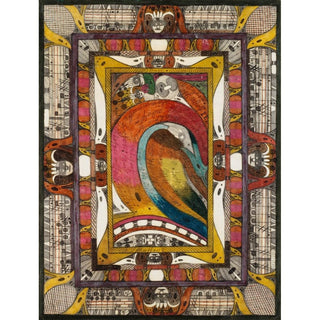 Salle de la forêt de sapins, ville géante au lac des sorcières - Adolf Wölfli | Reproduction Tableau Décoration murale affiche copie