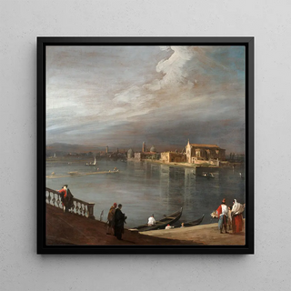 San Cristoforo, San Michele et Murano depuis les Fondamenta Nuove à Venise - Canaletto
