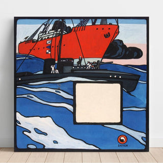 Sans titre action navale - Henry Lyman Sayen | Reproduction Tableau Décoration murale affiche copie