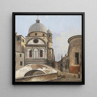 Santa Maria dei Miracoli et Santa Maria Nova - Ippolito Caffi