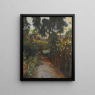 Santiago Rusiol - Camino de rosas.webp