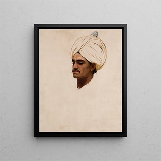 Stanisaw von Chlebowski - Study of an Arabs Head.webp