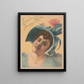 Strobridge Co Lith - Yours Fanny Rice.webp