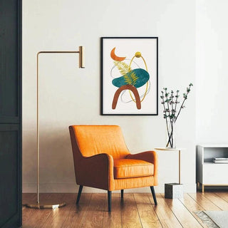 Tableau Décoratif Bohème - Éclipse Botanique | Reproduction Tableau Décoration murale affiche copie