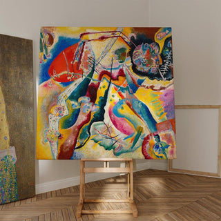 Tableau à la Tache Rouge - Wassily Kandinsky | Reproduction Tableau Décoration murale affiche copie