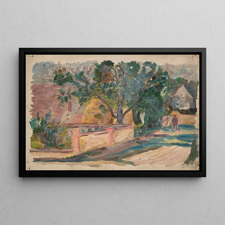 Tadeusz Makowski - Roadside house.webp