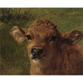 Tête de veau - Rosa Bonheur | Reproduction Tableau Décoration murale affiche copie