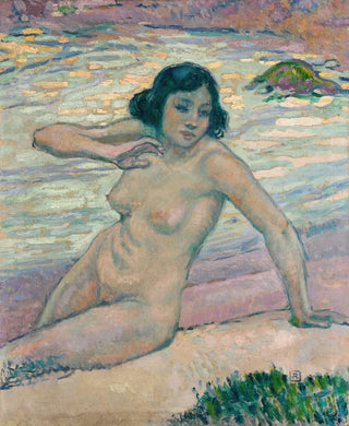 Theo van Rysselberghe - tude pour Aprs la baignade tude dun nu.webp