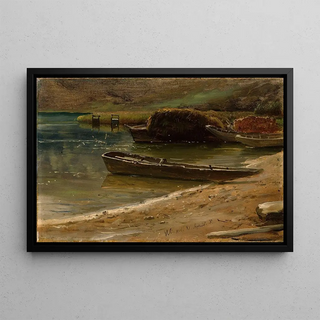 Thomas Fearnley - At the Bank Winkel in Switzerland.webp